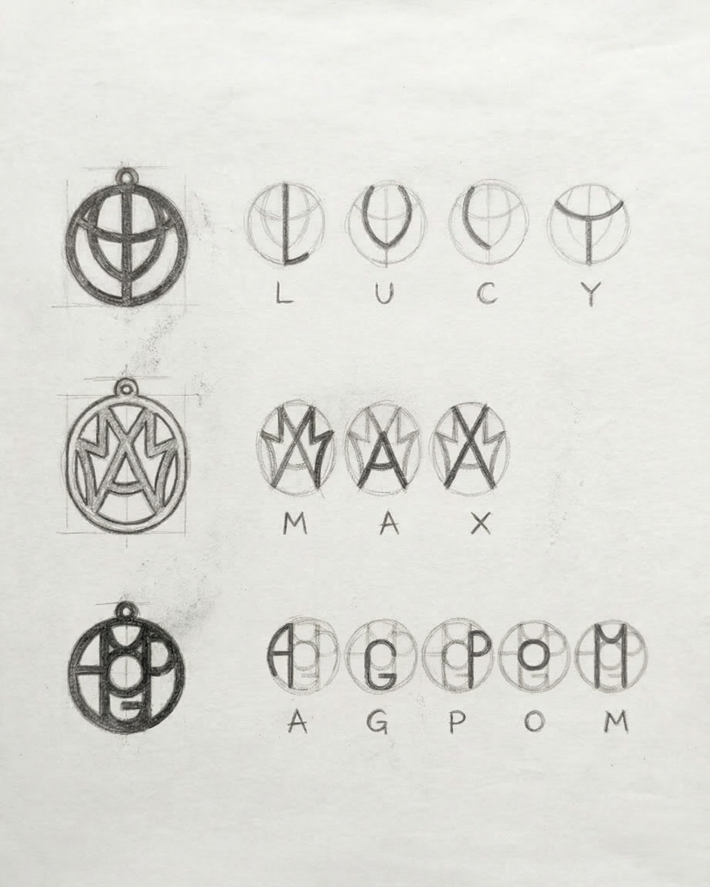 Monogramm-Kette – Für deinen treuen Begleiter