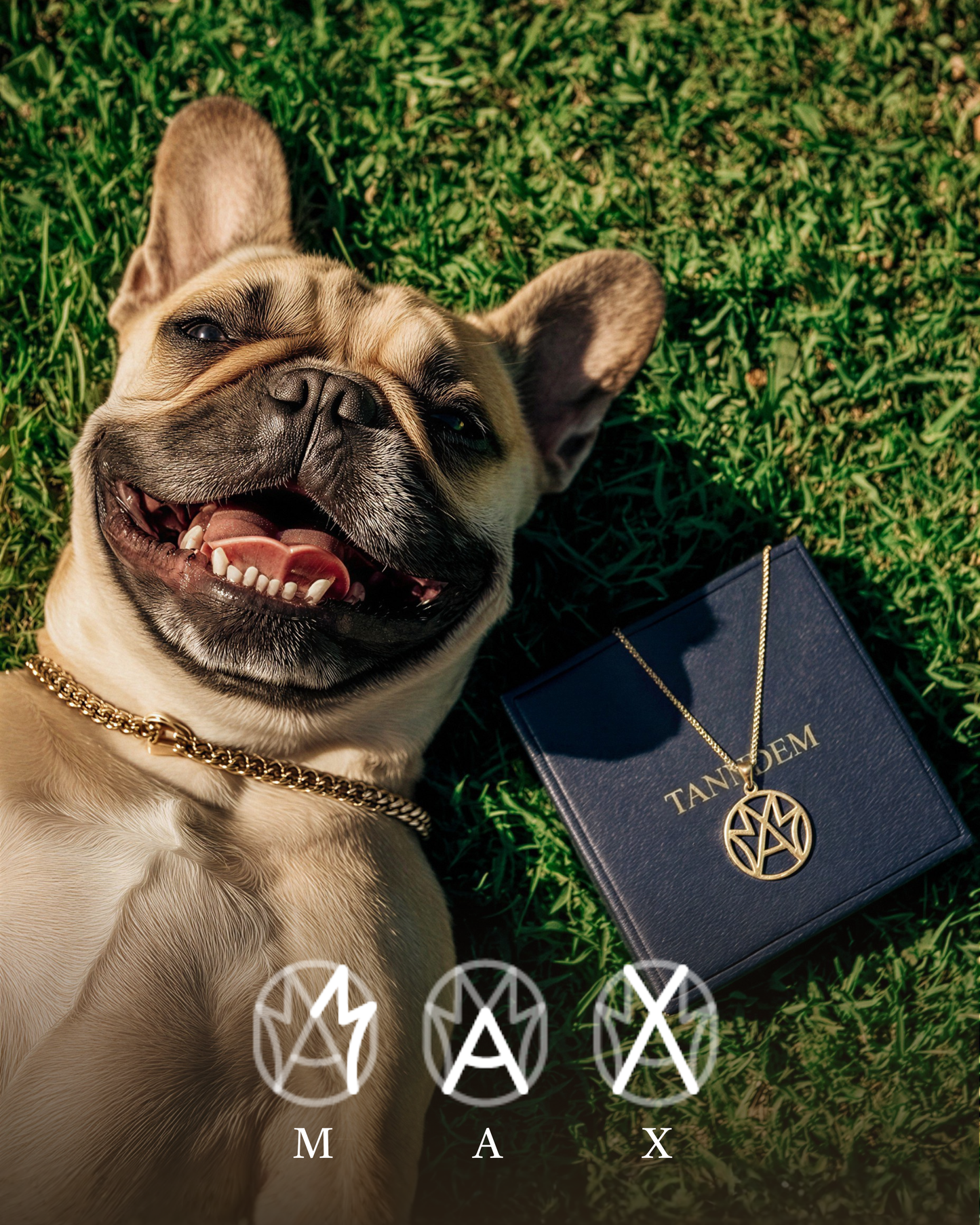 Monogramm-Kette – Für deinen treuen Begleiter