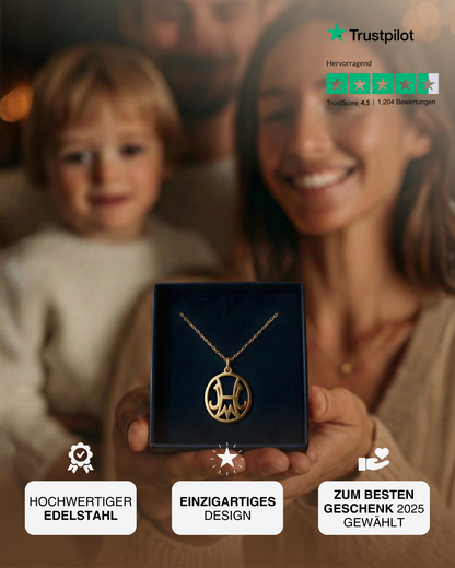 Familien-Initialen-Kette – Eine ewige Verbindung