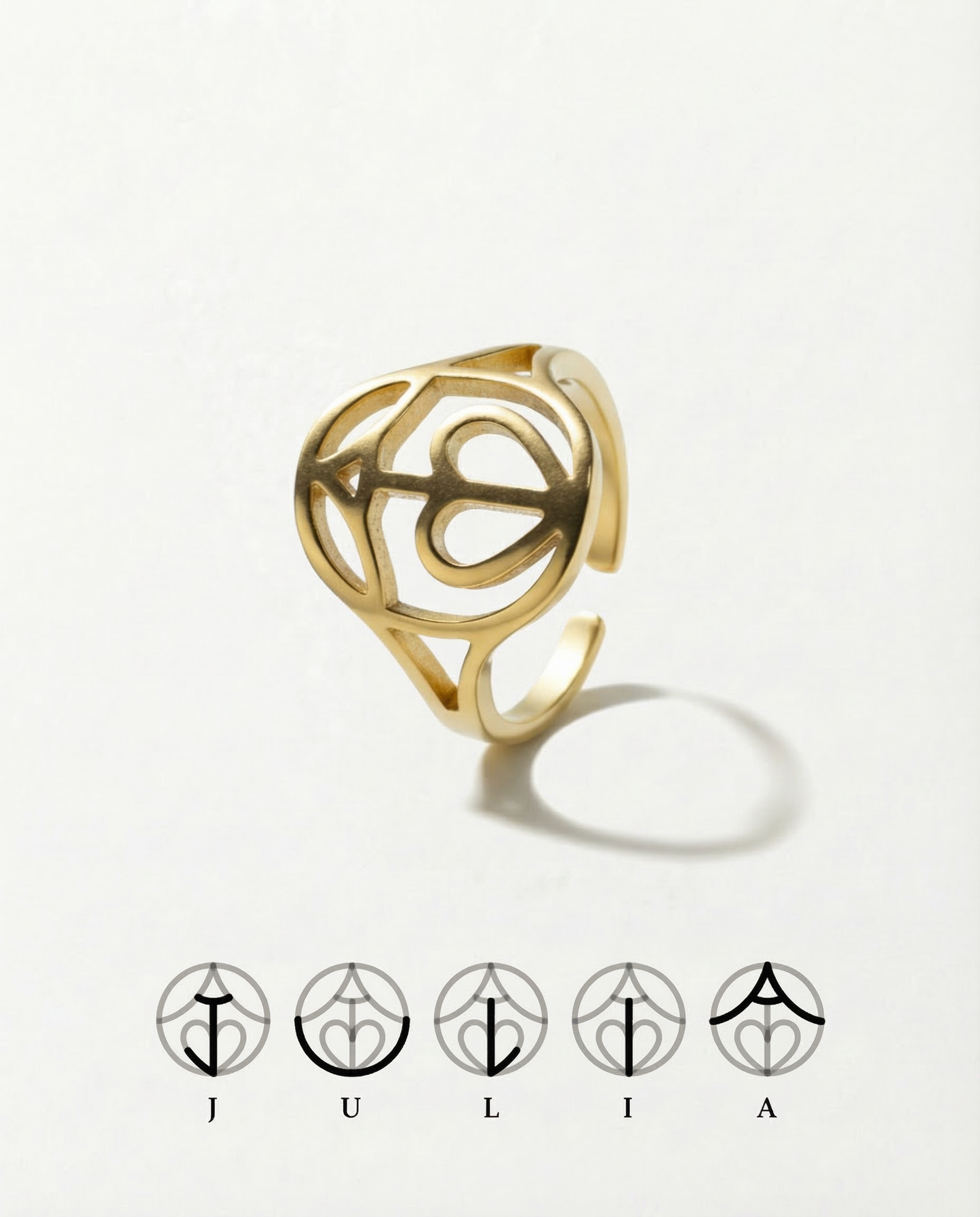 Der Monogramm-Ring – Deine Buchstaben, deine Geschichte